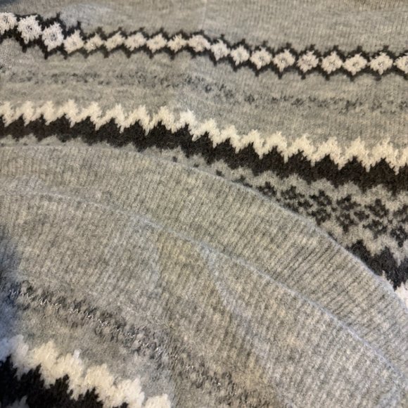 Loft Cowl Neck Pullover Gray Sweater - Size MP - Picture 7 of 7